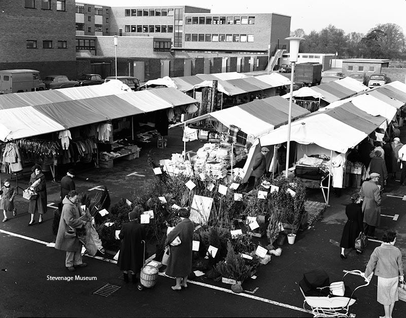 Spencer Nurseries market stall in 1959